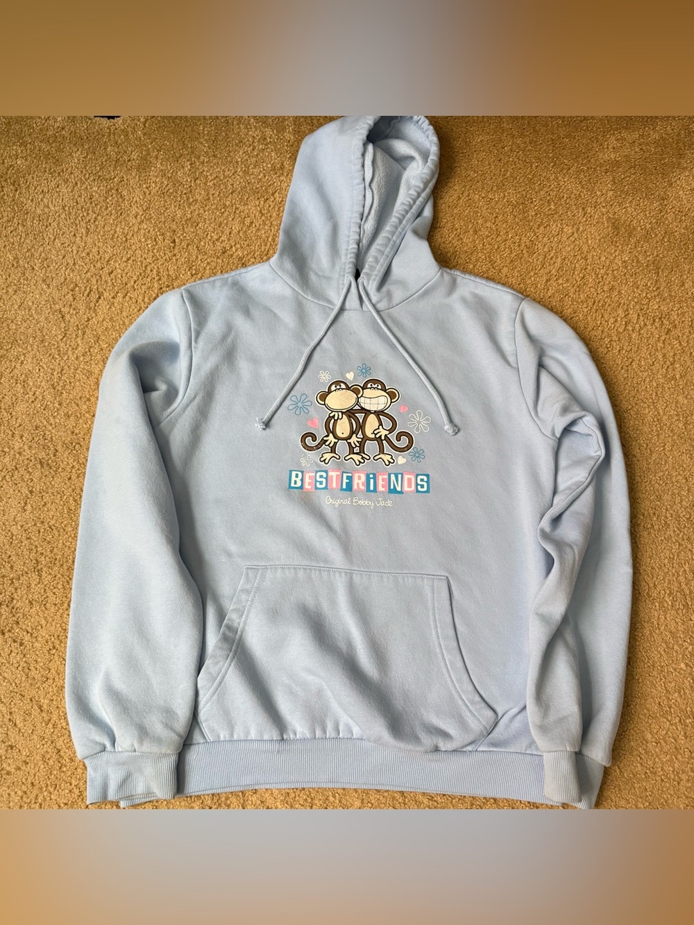 Bobby Jack Baby Blue Bestfriends Hoodie